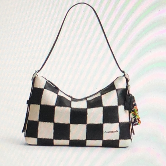 Coach Handbags - Alter/Ego Slouchy Shoulder Bag In Checkerboard Upcrafted Leather